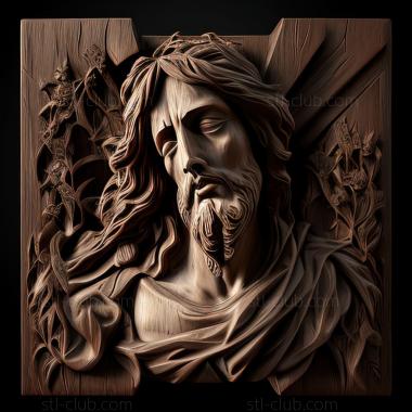 3D model st jesus (STL)